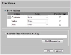 Figure: HTML Mock-up of Radio Button Approach